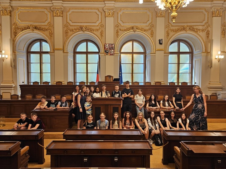 Návštěva Poslanecké sněmovny Parlamentu ČR